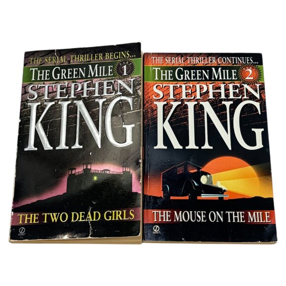 The Green Mile Lot 6 Book PB Serial Thriller Stephen King Complete 1 to 6 - Picture 10 of 15